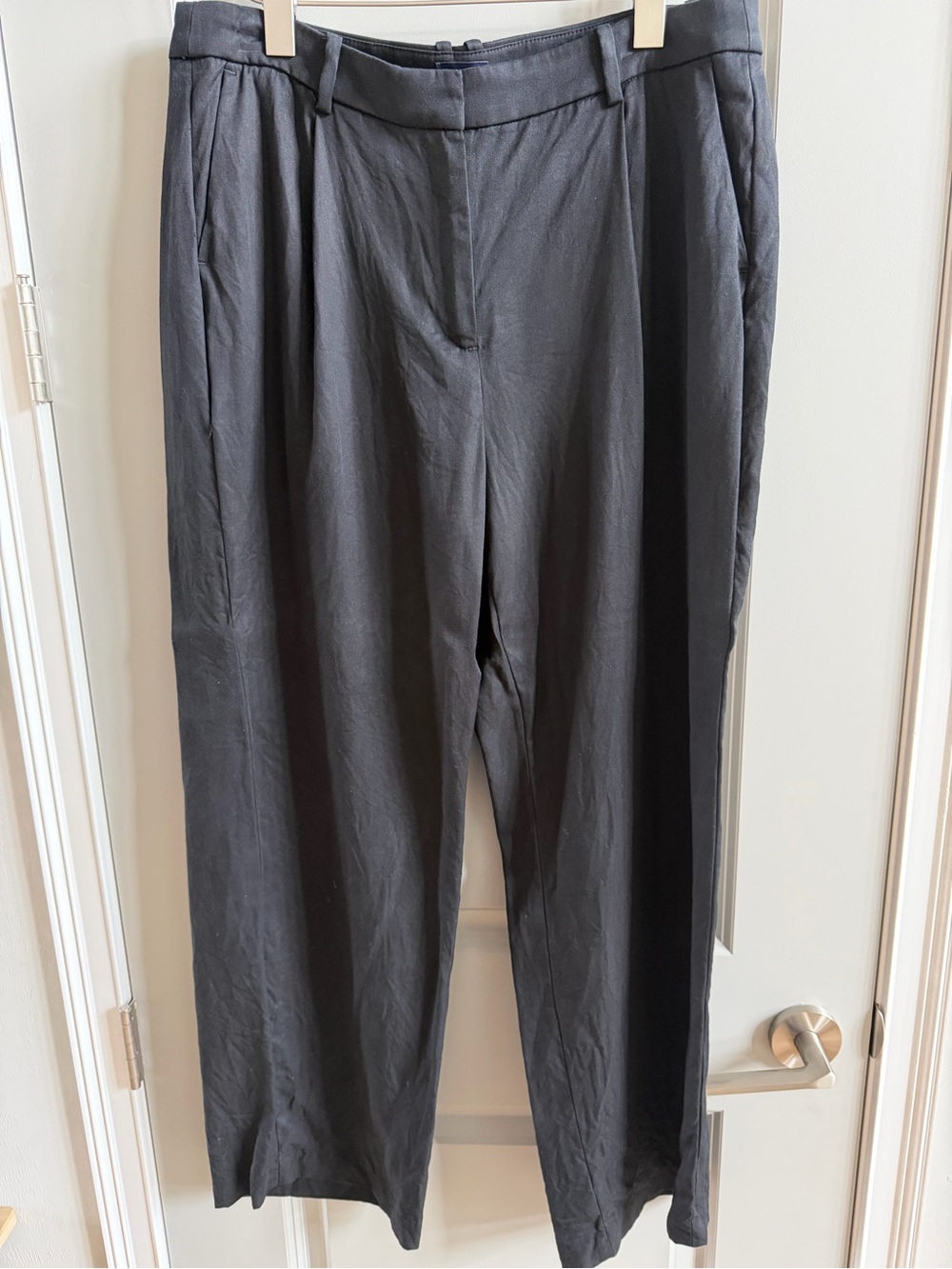 J. Crew Factory Pleated Wide Leg Trouser